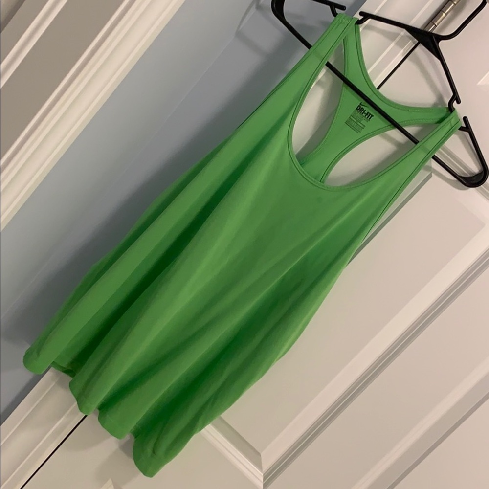 Light green Nike dri-fit tank top